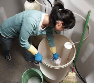 water softener maintenance