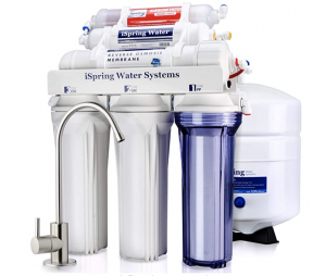 iSpring Under Sink Reverse Osmosis Drinking Water Filter System